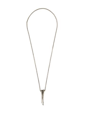 Holzpuppe Hand Made Bone Necklace - Metallic