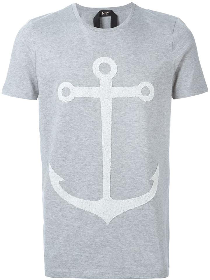 No21 Anchor Patch T-shirt