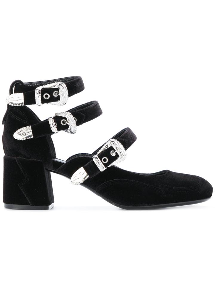 Mcq Alexander Mcqueen Mary Jane Pumps - Black