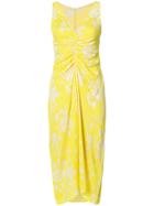 A.l.c. V Neck Dress - Yellow & Orange