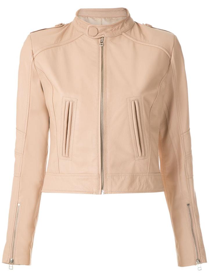 Tufi Duek Jaqueta Couro - Neutrals