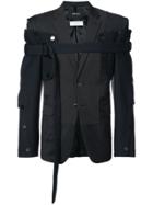 Bmuet(te) Removable Sleeve Blazer Jacket - Black