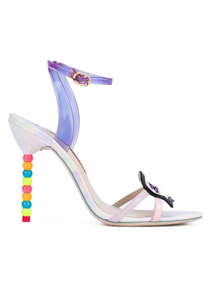 Sophia Webster Oprah Beach Babe Beaded Leather Sandals