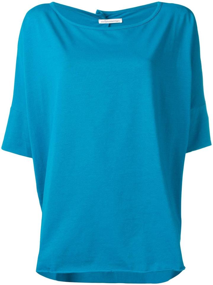 Stefano Mortari Flared Fit Blouse - Blue