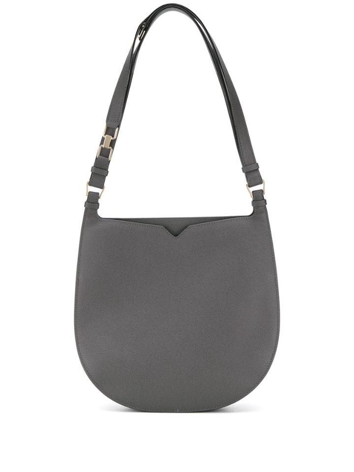 Valextra Hobo Weekend Bag - Grey