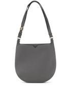 Valextra Hobo Weekend Bag - Grey