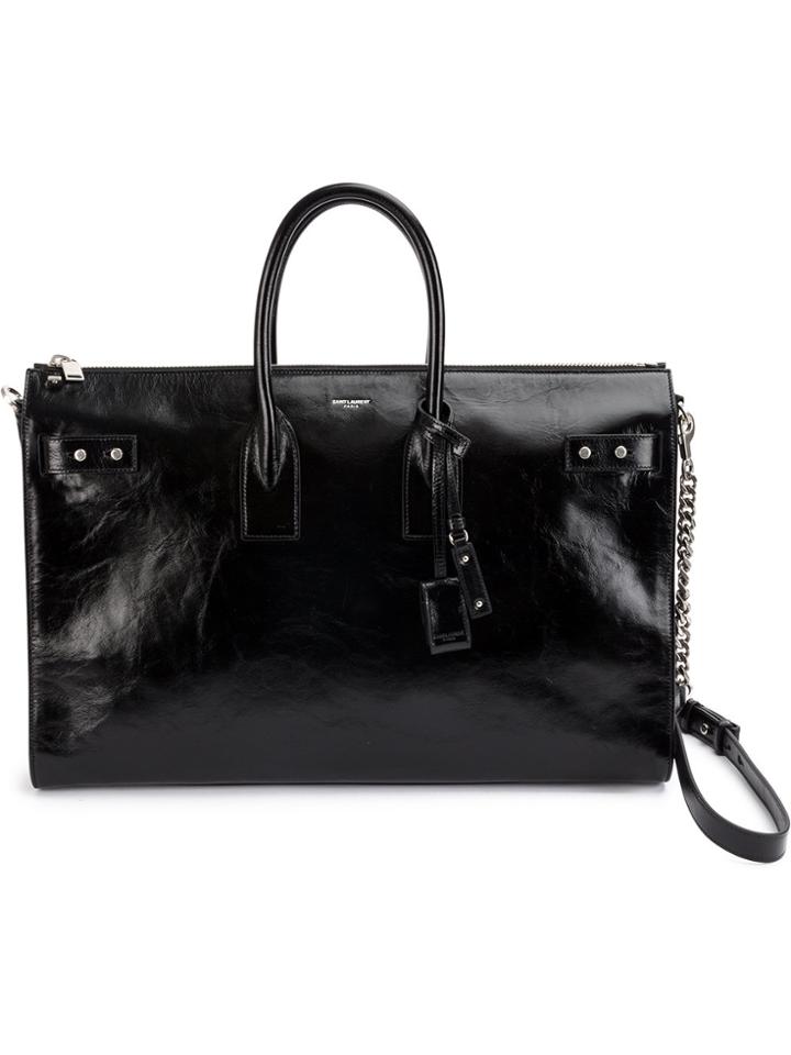Saint Laurent Sac De Jour Souple 36 Bag - Black