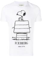 Iceberg Snoopy Print T-shirt - White