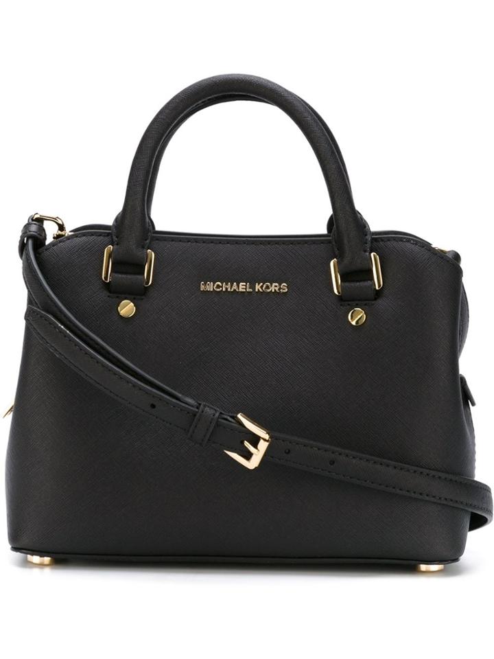 Michael Michael Kors Small Savannah Tote - Black