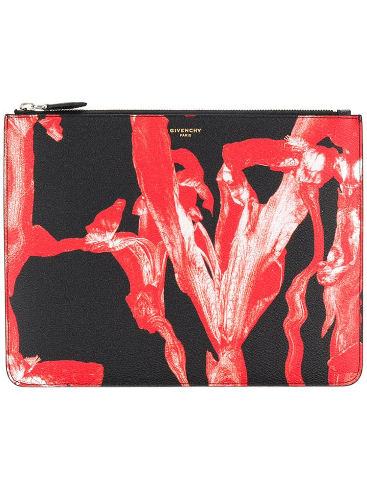 Givenchy Invert Print Pouch - Black