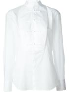 Dsquared2 'china Tux' Shirt, Women's, Size: 44, White, Cotton/spandex/elastane