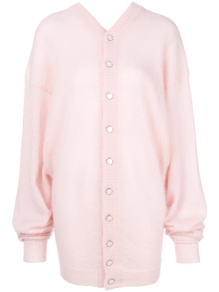 Y / Project Long Button Cardigan - Pink & Purple