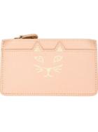 Charlotte Olympia 'feline' Purse, Women's, Nude/neutrals, Calf Leather