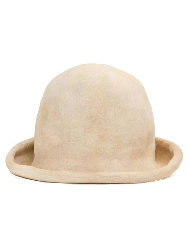 Horisaki Design & Handel - Bucket Hat - Men - Rabbit Fur Felt - M, Nude/neutrals, Rabbit Fur Felt