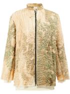 By Walid Zipped Jacket - Nude & Neutrals