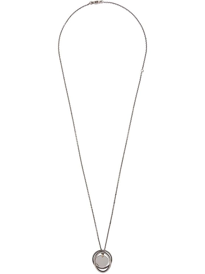 Werkstatt:münchen Long Necklace - Silver