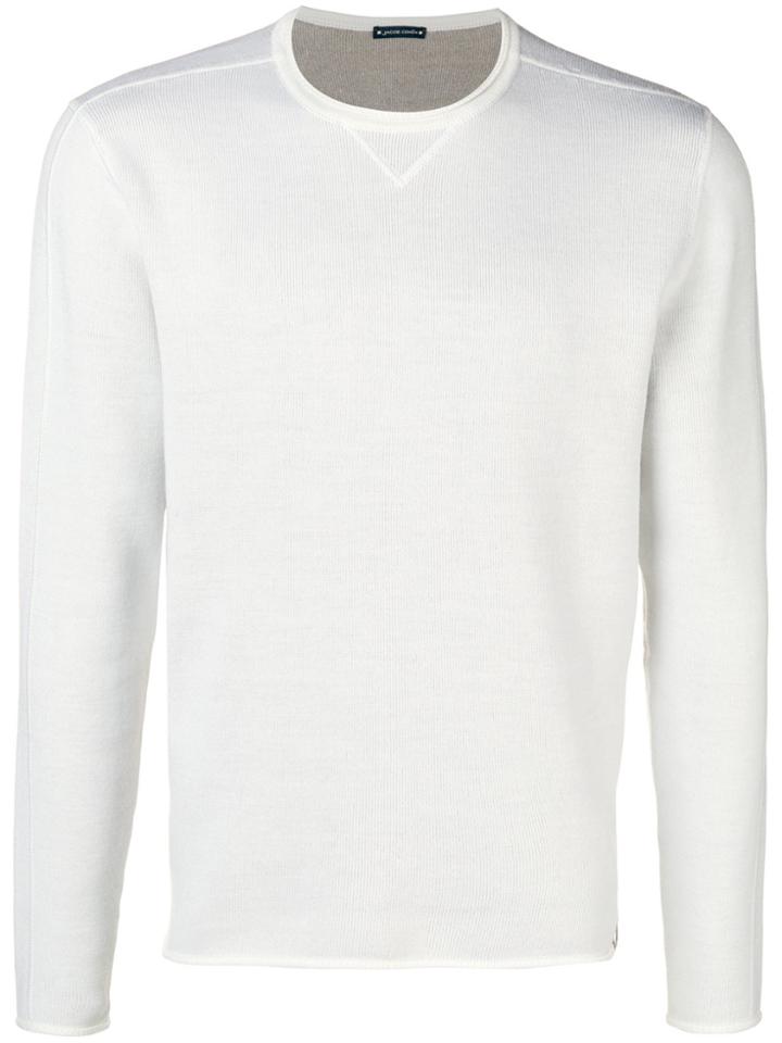 Jacob Cohen Crew Neck Sweater - White