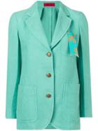 The Gigi Single Breasted Blazer - Green