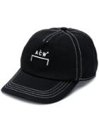 A-cold-wall* Logo Embroidered Baseball Cap - Black