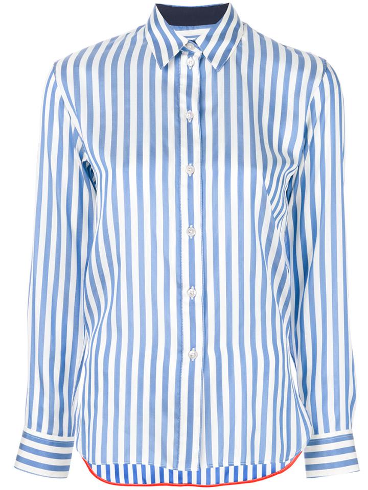 Paul Smith Striped Slim Fit Shirt - Blue