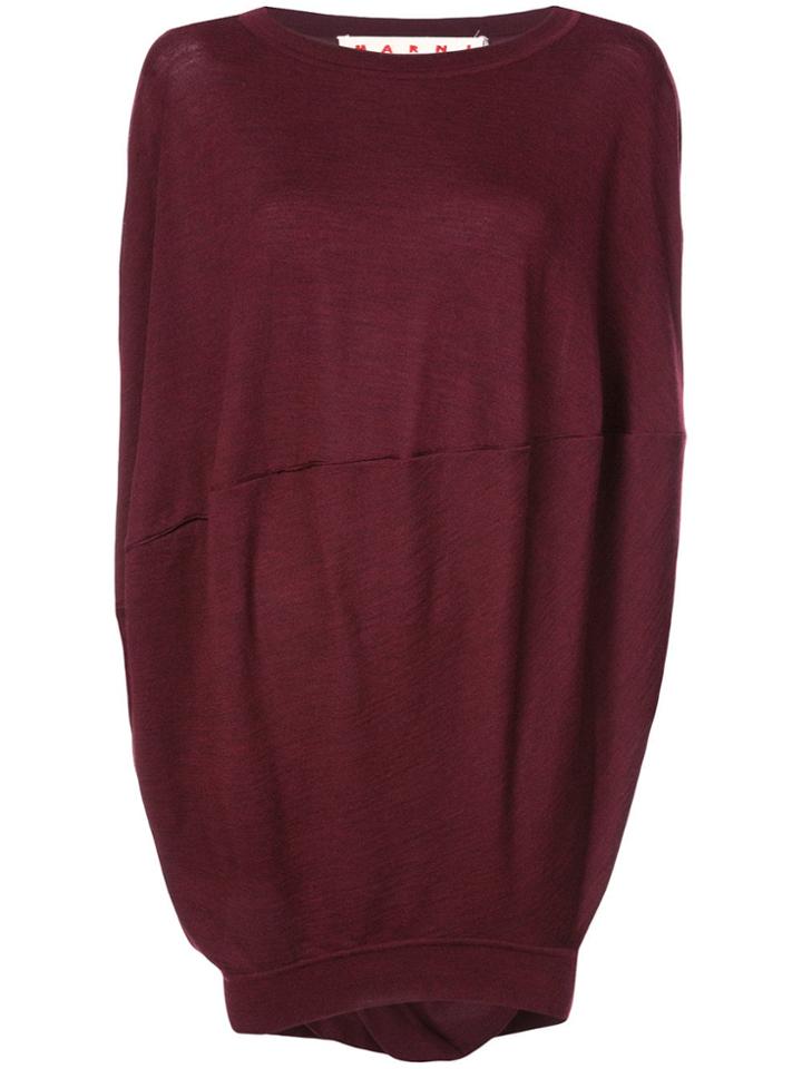 Marni Loose Fitted Sweater - Red