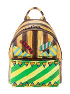 Fendi Marker-style Printed Backpack - Multicolour