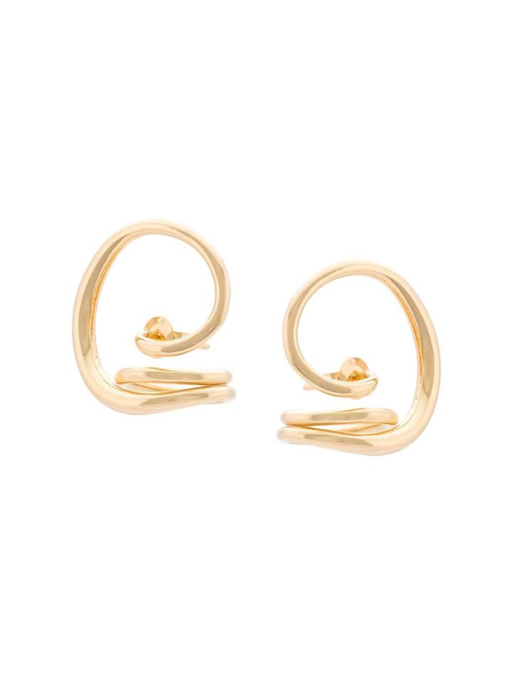 Charlotte Chesnais Spiral Earrings - Metallic