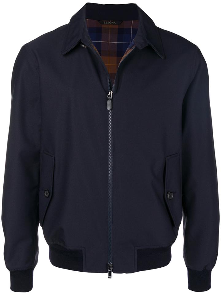 Z Zegna Shirt Jacket - Blue