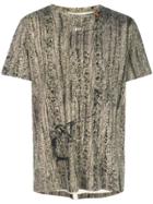Off-white Arrrows Print T-shirt - Green