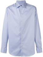 Giorgio Armani Long-sleeve Shirt, Men's, Size: 39, Blue, Cotton