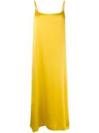 Asceno Slip Dress - Yellow & Orange