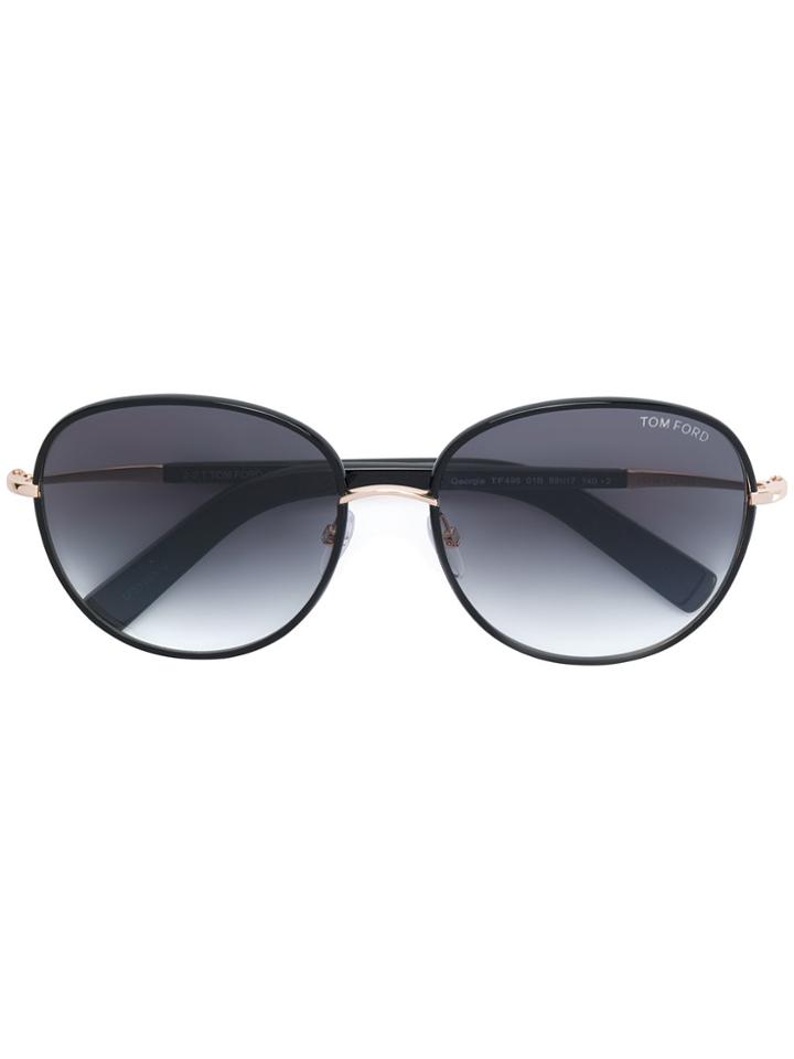 Tom Ford Eyewear Georgia Sunglasses - Black