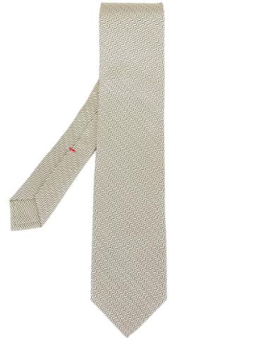 Ulturale Zig-zag Print Tie