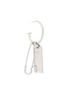 Mm6 Maison Margiela Safety Pin And Tag Earring - Metallic