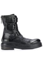Marsèll 3 Buckle Boots - Black