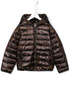 Monnalisa Padded Hooded Jacket, Boy's, Size: 10 Yrs, Brown