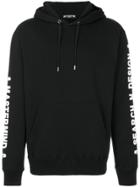 Mastermind World Rear Logo Print Hoodie - Black