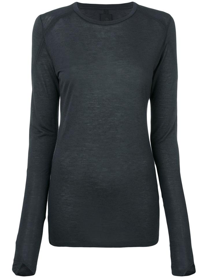 Thom Krom Crew Neck Top - Blue