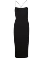 T By Alexander Wang Spaghetti Strap Fitted Dress