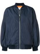 P.a.m. Classic Zipped Bomber Jacket - Blue