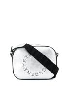 Stella Mccartney Logo Mini Camera Bag - Silver