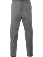 Lot78 Tuxedo Slouch Chinos, Men's, Size: 32, Grey, Cotton/spandex/elastane