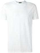 Dsquared2 Basic Slim T-shirt, Men's, Size: Xl, White, Cotton/spandex/elastane