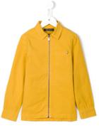 Dondup Kids Zipped Jacket, Boy's, Size: 10 Yrs, Yellow/orange