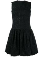 Simone Rocha Tweed Shift Dress - Black