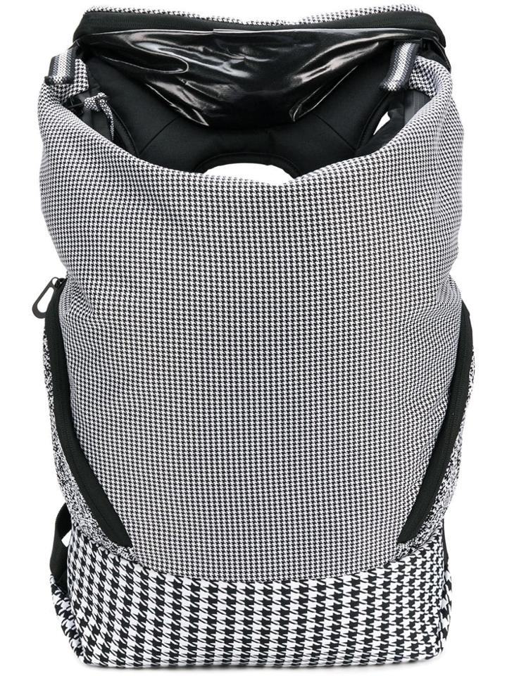 Côte & Ciel Wide Futuristic Backpack - White