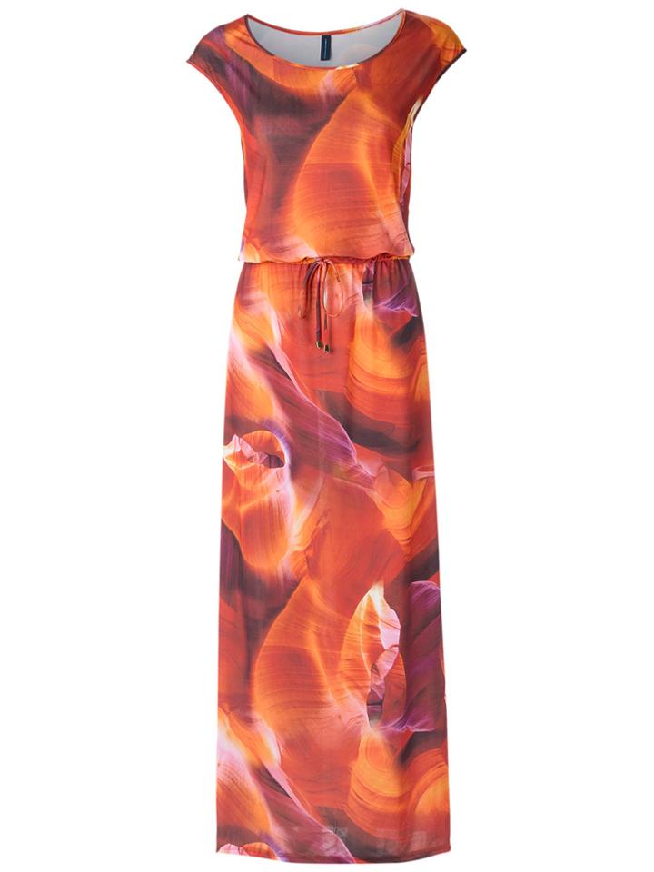 Lygia & Nanny Printed Maxi Dress - Red