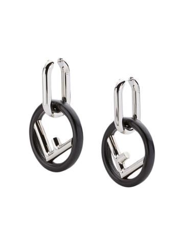 Fendi F Is For Fendi Earrings - Black