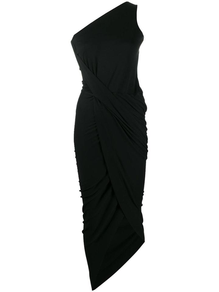 Vivienne Westwood Anglomania Ruched One-shoulder Dress - Black
