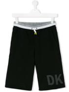 Dkny Kids - Teen Jogging Shorts - Kids - Cotton/polyester - 16 Yrs, Black